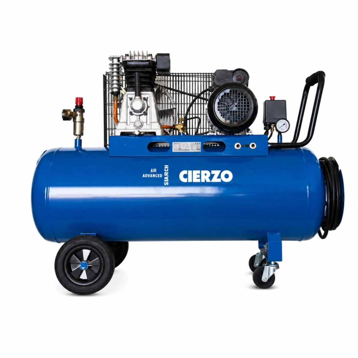 Compresor CIERZO 3 CV Monofasico 90 Lt. 8 Bar