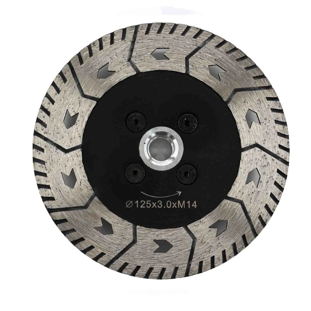  DISCO 125 DE ALTA CALIDAD CORTE Y DESBASTE GRANITO M-14