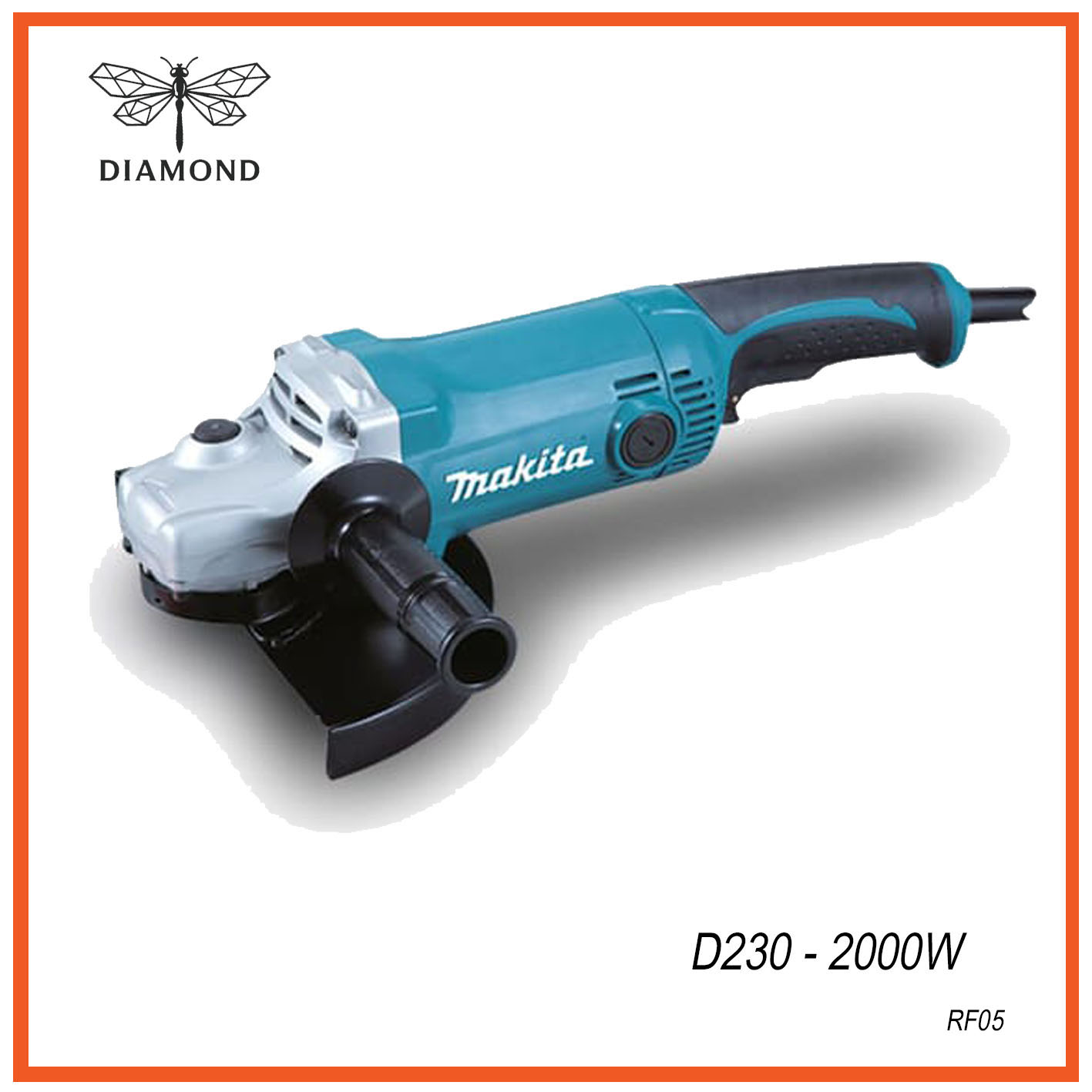 Amoladora angular Makita ga9050 2000 W 230 mmN5