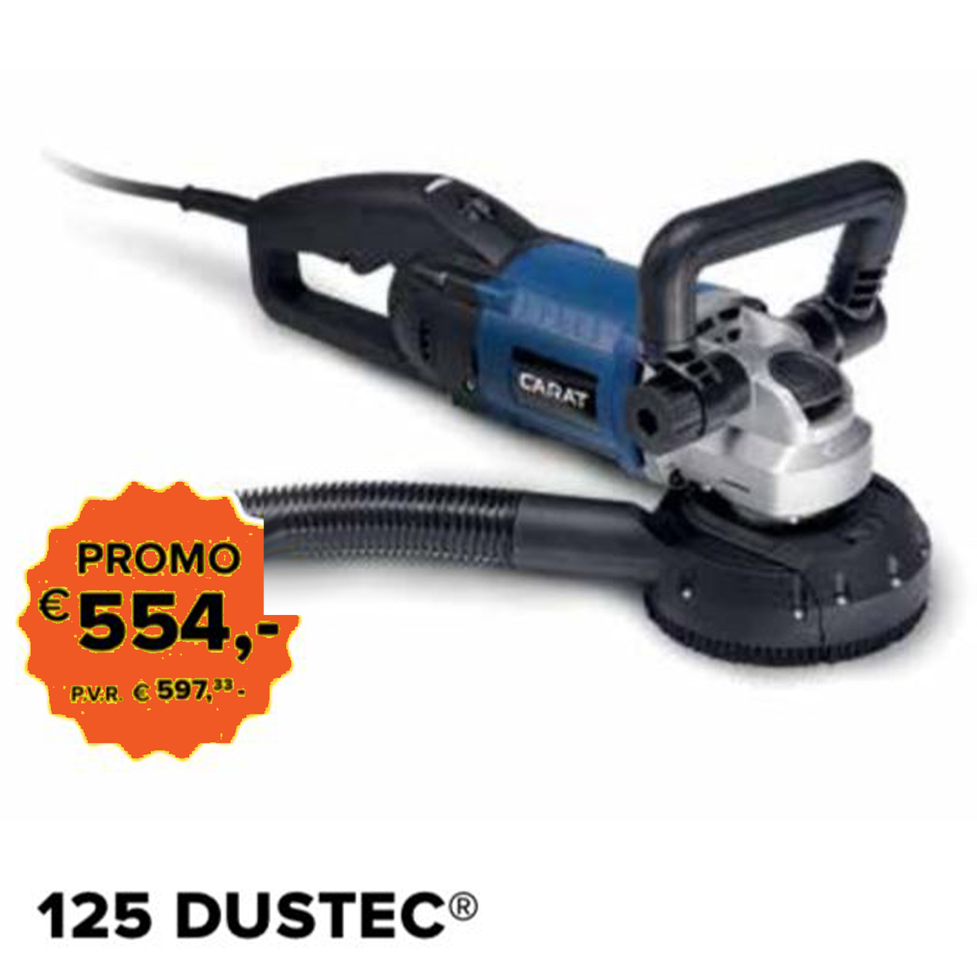 AMOLADORA NIVELADORA RG-125 DUSTEC
