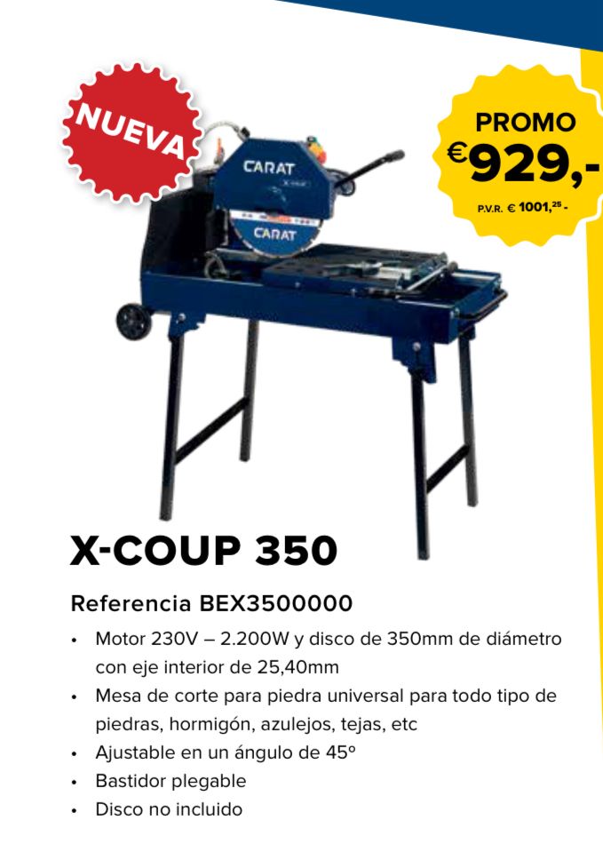 MESA DE CORTE X-Coup 350 BEX3500000