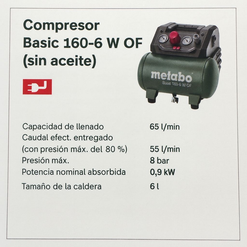 COMPRESOR PORTATIL 65L RF 601501000