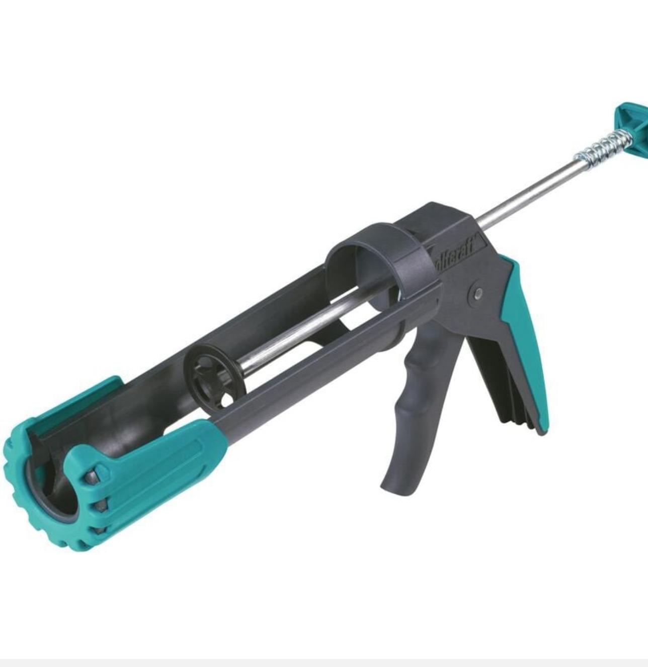Pistola de Cartuchos Wolfcraft MG 200 – Profesional para Silicona y Acrílicos