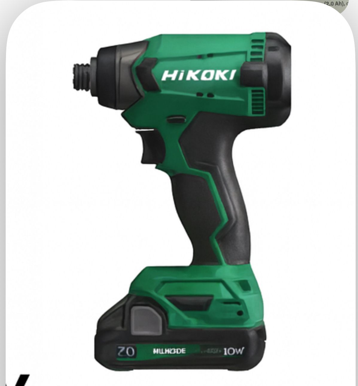 Atornillador de impacto a batería Hikoki WH18DAWCZ 18V