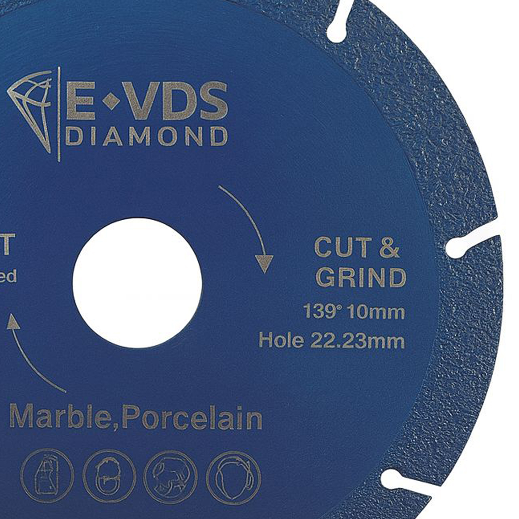 Disco diamantado MARCUT Ø125 mm PARA MARMOL