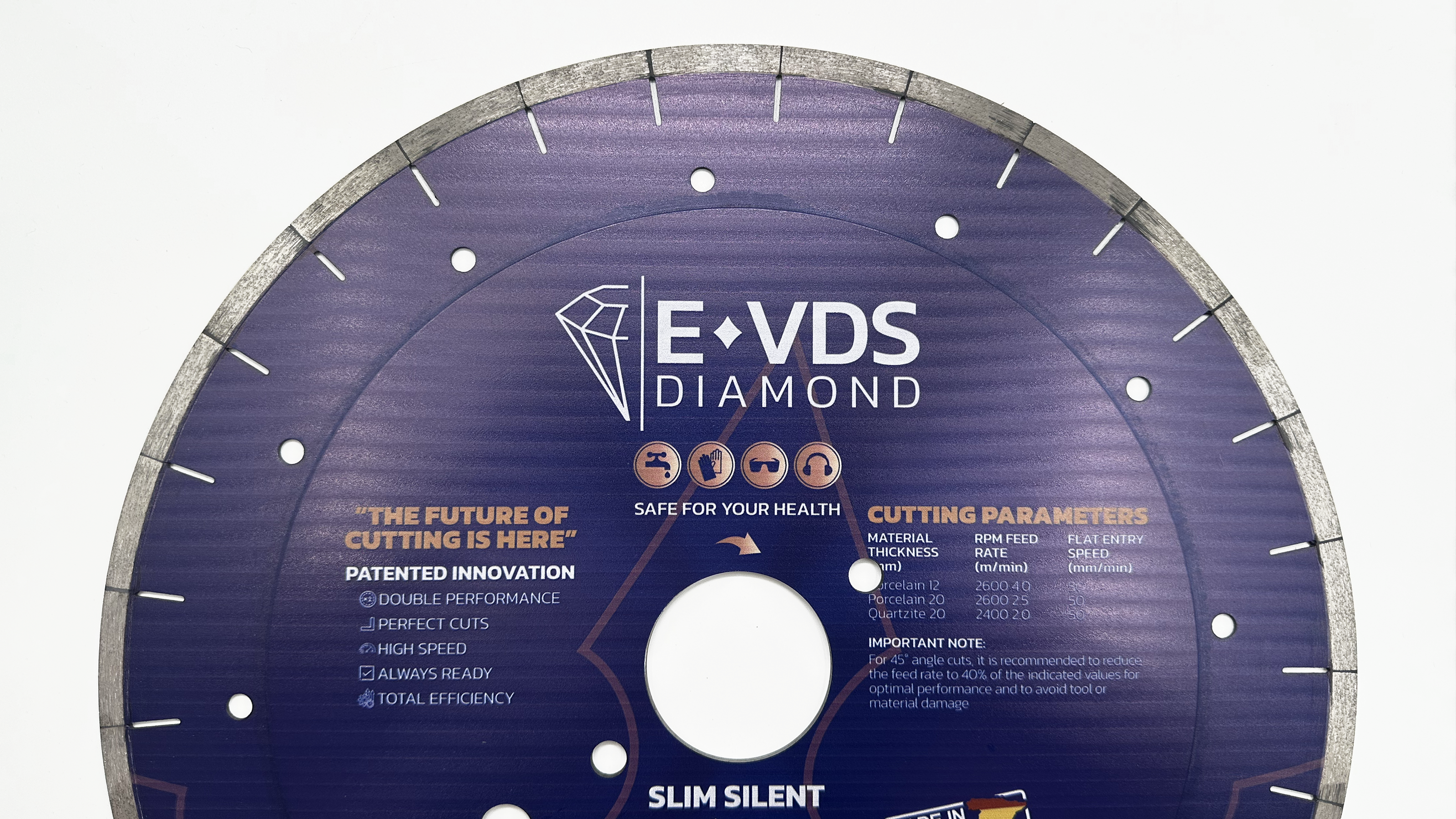 DISCO DIAMANTADO THE KING PARA PORCELANICOS