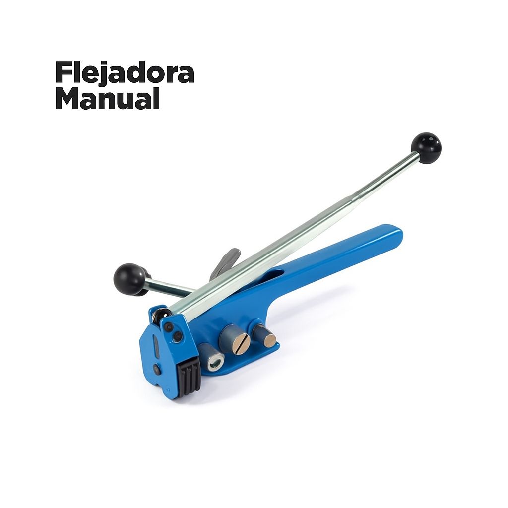 FLEJADORA MANUEL PARA FLEJE 16MM RF 970