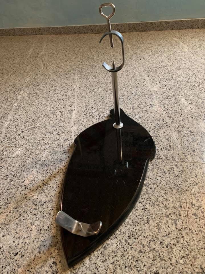 Juego de herrajes para jamonero TIPO C