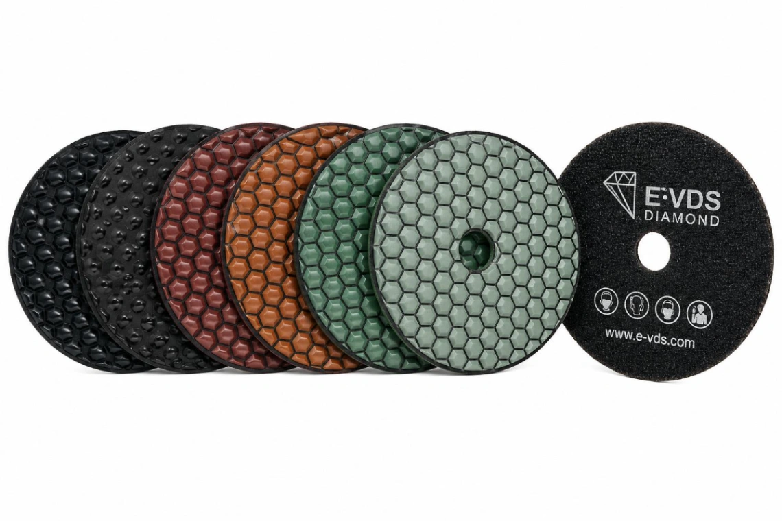 Discos Diamantados de Pulido 5 STEP Ø100 mm