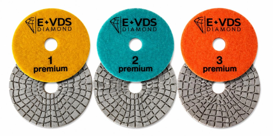 Lija Diamantada Premium 3 STEP MultiMaterial Ø100 mm