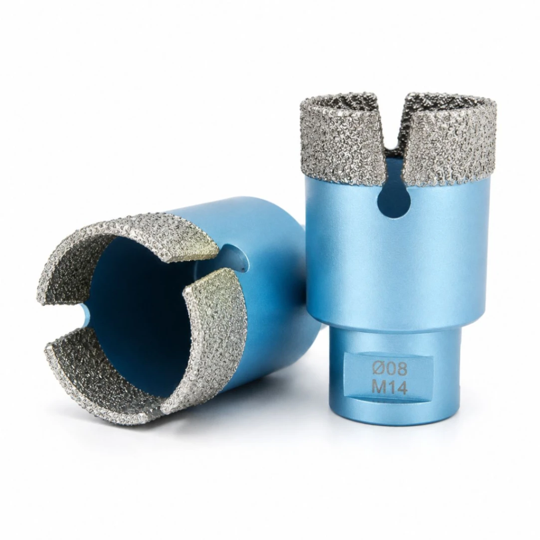 Corona Diamantada Vacuum Brazed M14