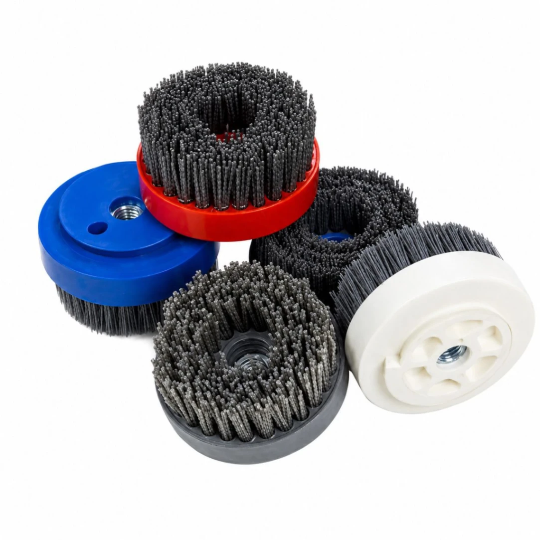 Cepillos Envejecer y Satinar Piedra Acoplamiento Helicoidal y M14 Ø 100 Grano 24 a 800