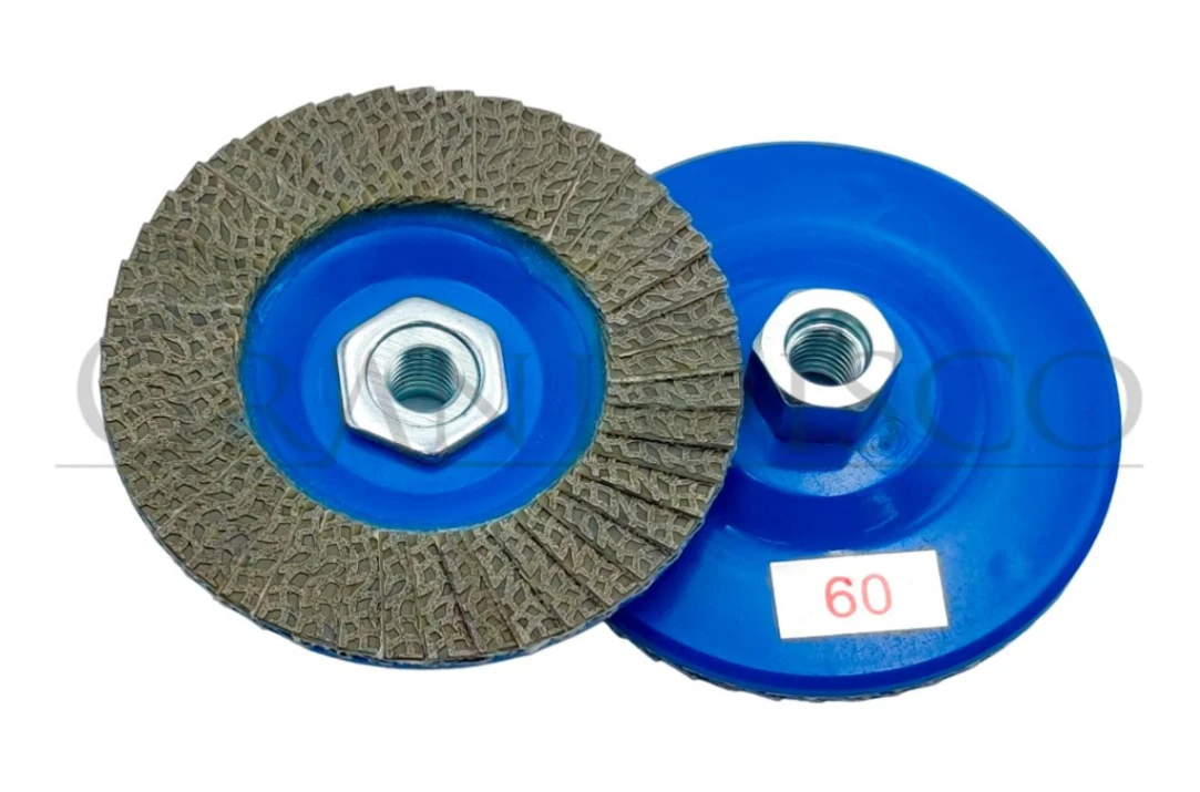 Discos Laminas Electrodepositado Ø 115 y 125 Gr.60 a Gr.400